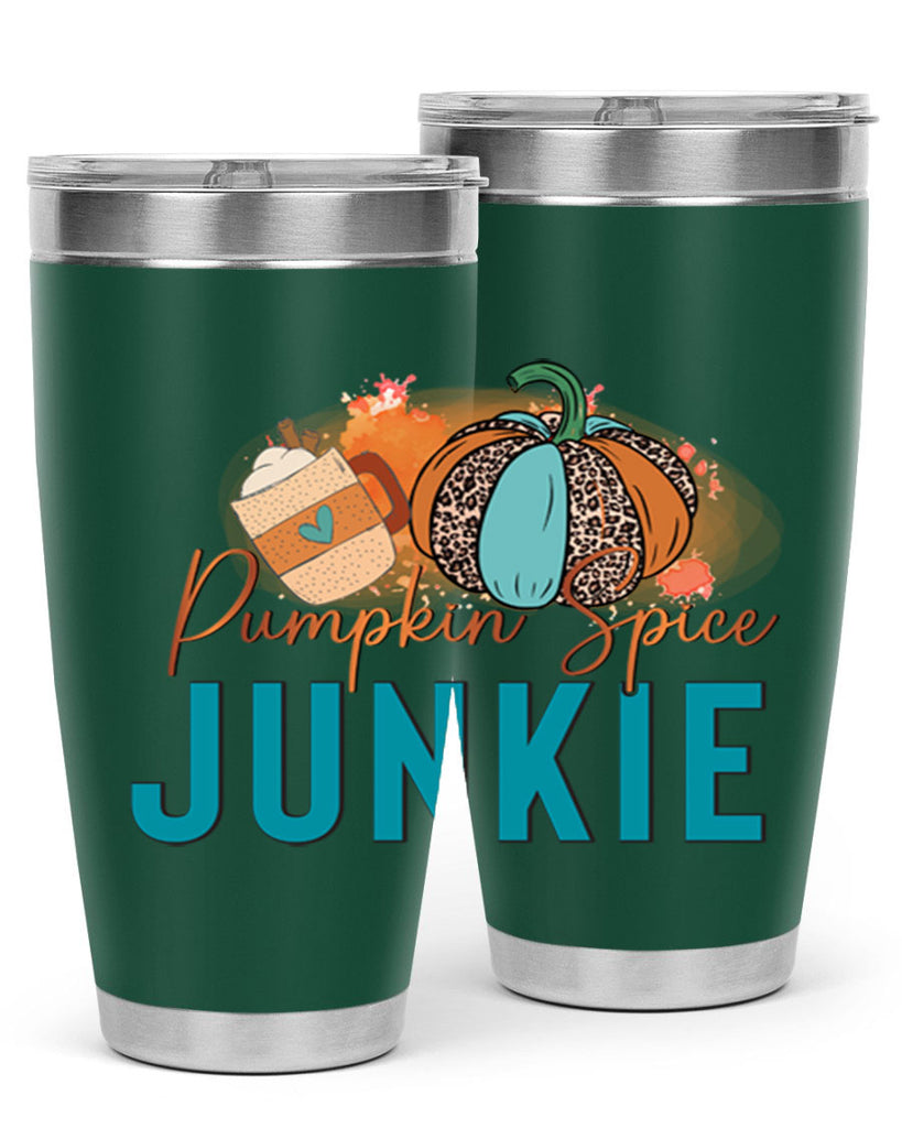 Pumpkin Spice Junkie 550#- fall- Tumbler