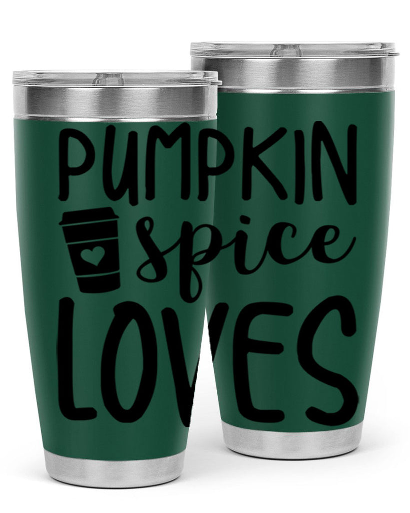 Pumpkin Spice Loves 555#- fall- Tumbler