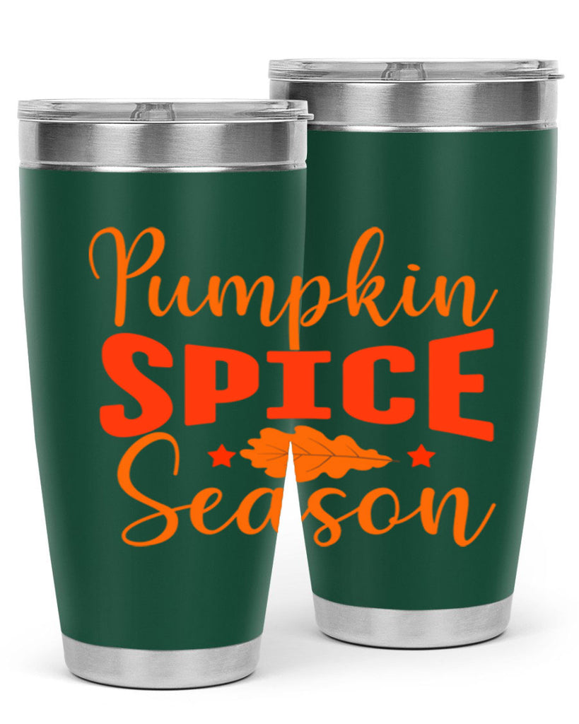 Pumpkin Spice Season Design 557#- fall- Tumbler