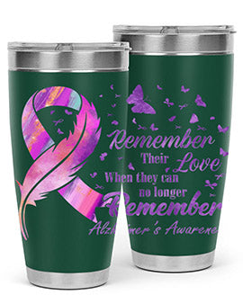 Remember heir Love Alzheimer Awareness 213#- alzheimers- Cotton Tank