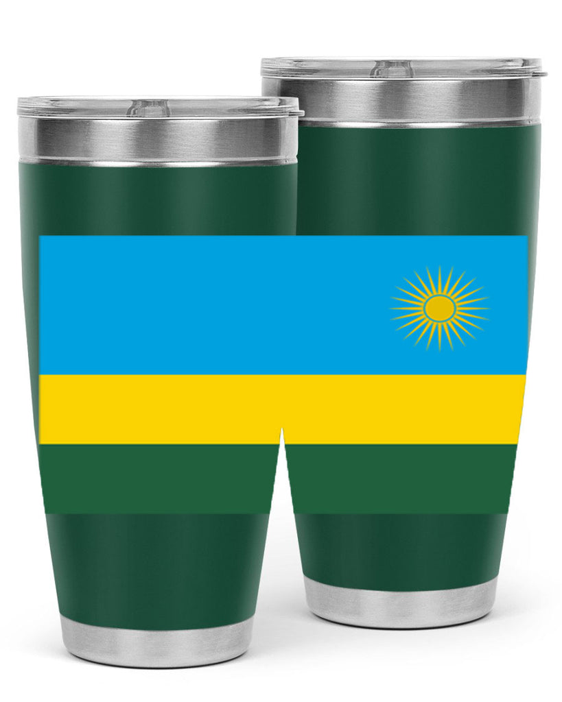 Rwanda 53#- world flags- Tumbler