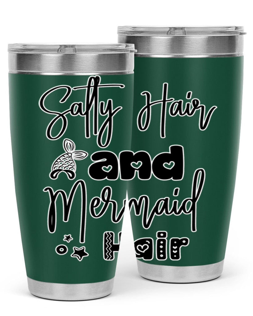 Salty Hair and Mermaid Hair 572#- mermaid- Tumbler