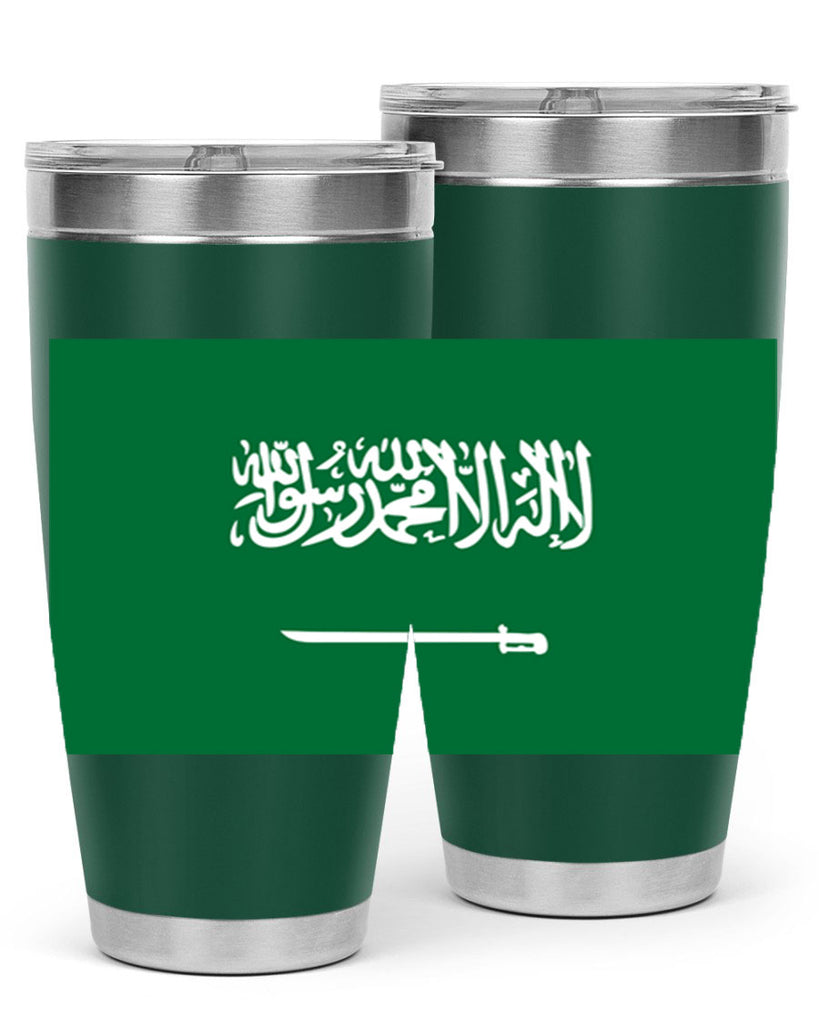 Saudi Arabia 46#- world flags- Tumbler
