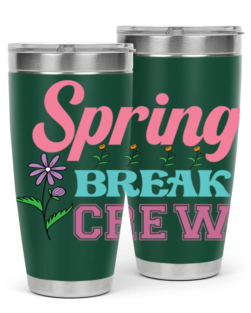 Spring Break Crew  484#- spring- Tumbler
