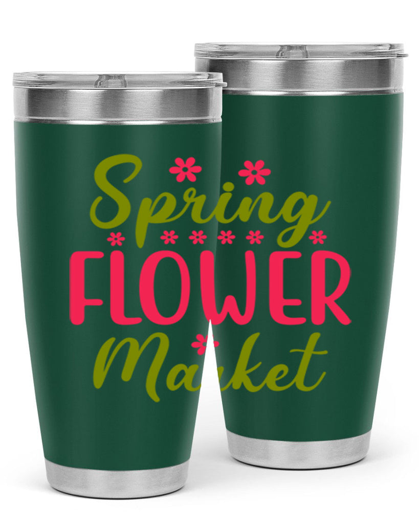 Spring Flower Market 423#- spring- Tumbler