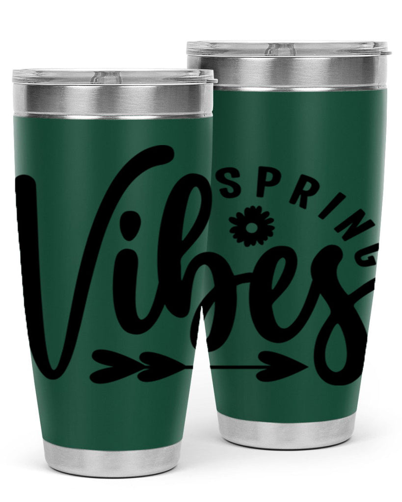Spring Vibes478#- spring- Tumbler