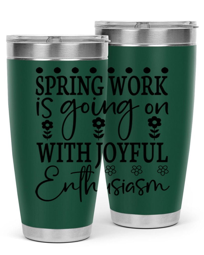Spring work is going on 521#- spring- Tumbler