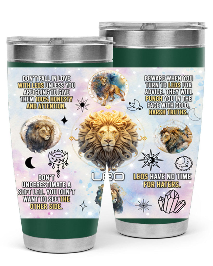StraightLeo 473#- zodiac- Tumbler
