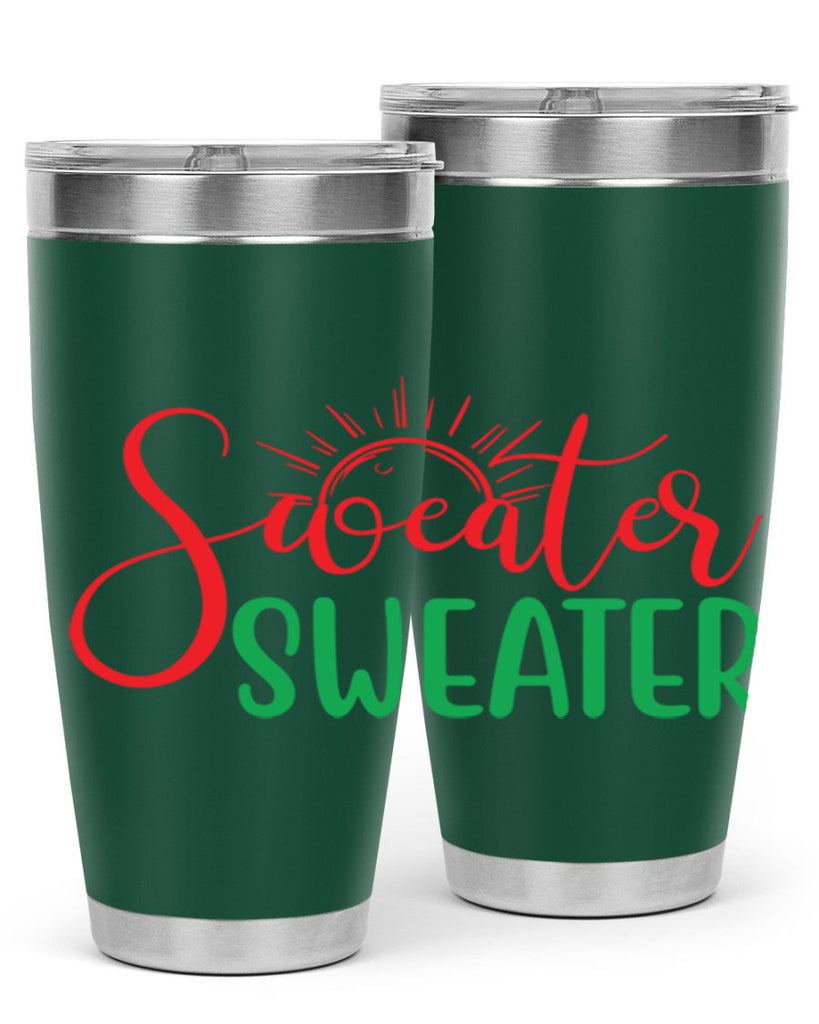 Sweater Weather 583#- fall- Tumbler
