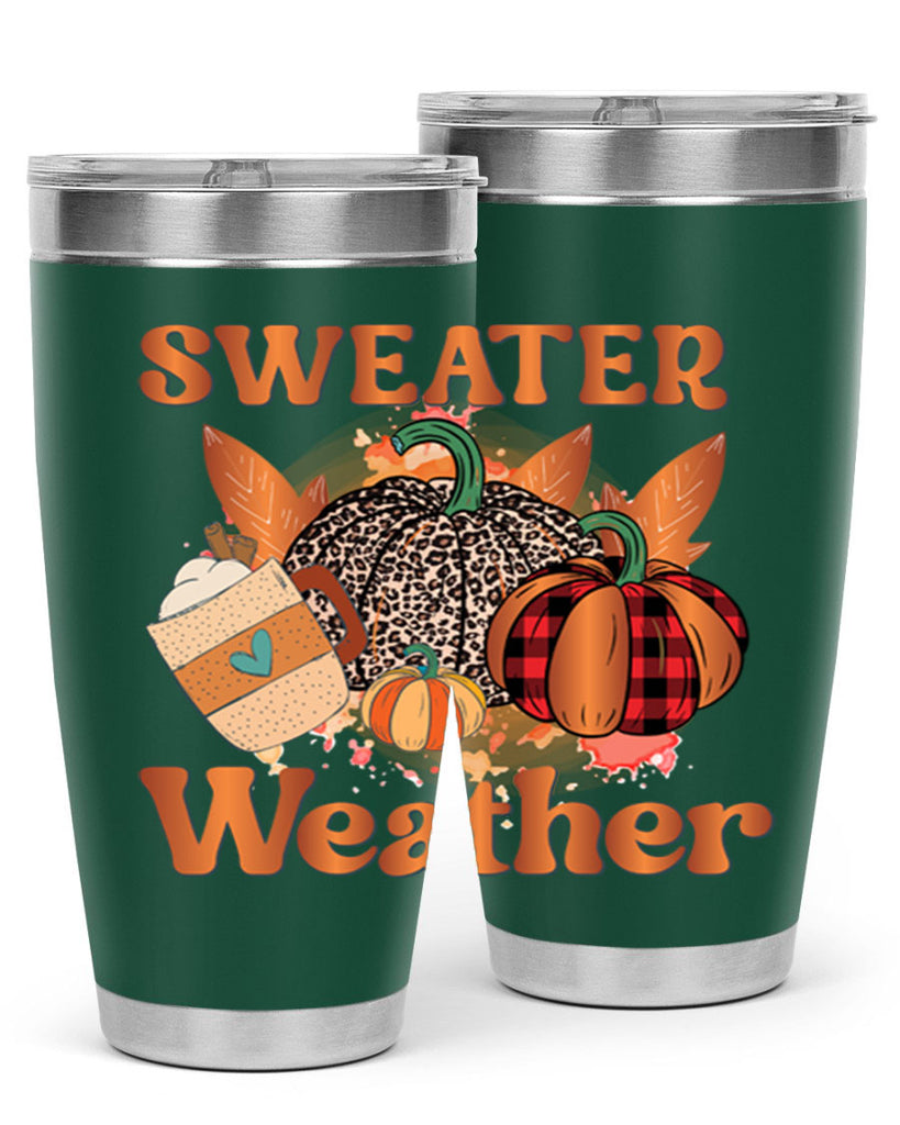 Sweater Weather 589#- fall- Tumbler
