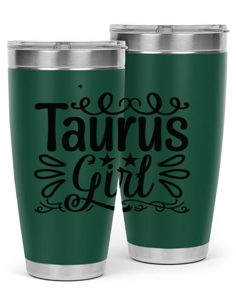 Taurus girl 497#- zodiac- Tumbler