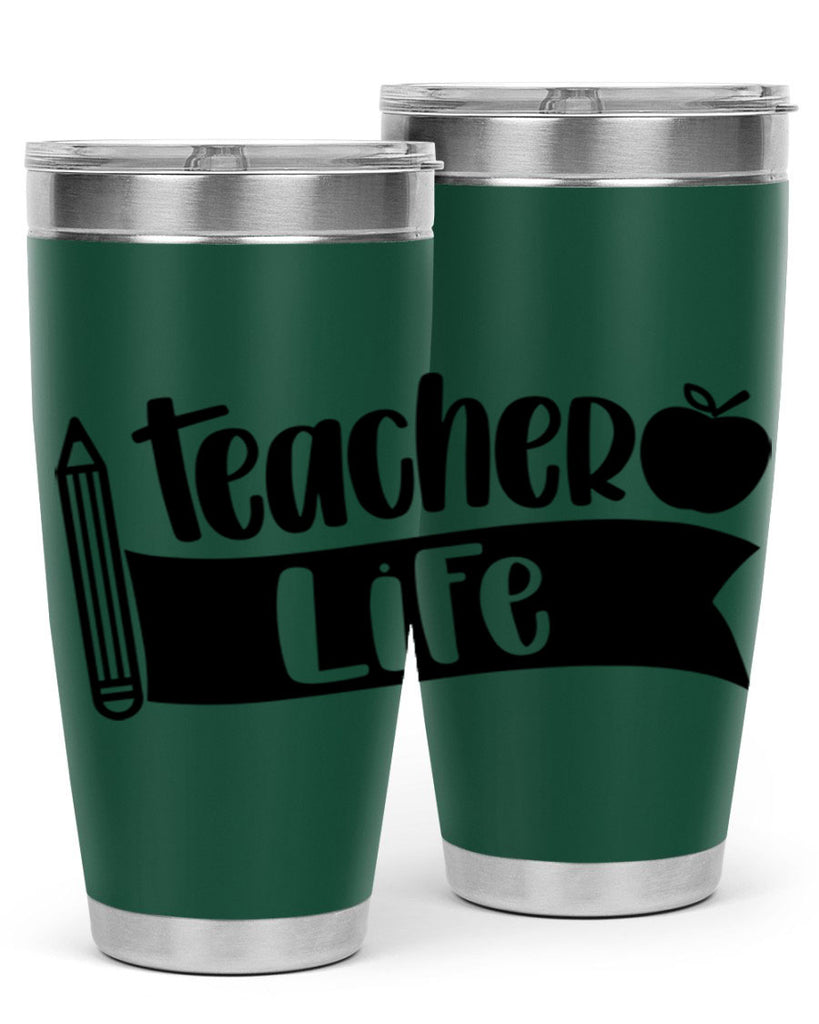 Teacher Life Style 52#- teacher- tumbler