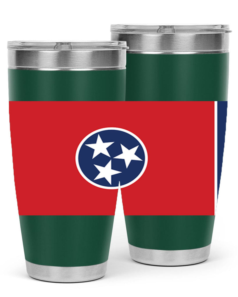 Tennessee 10#- Us Flags- Tumbler