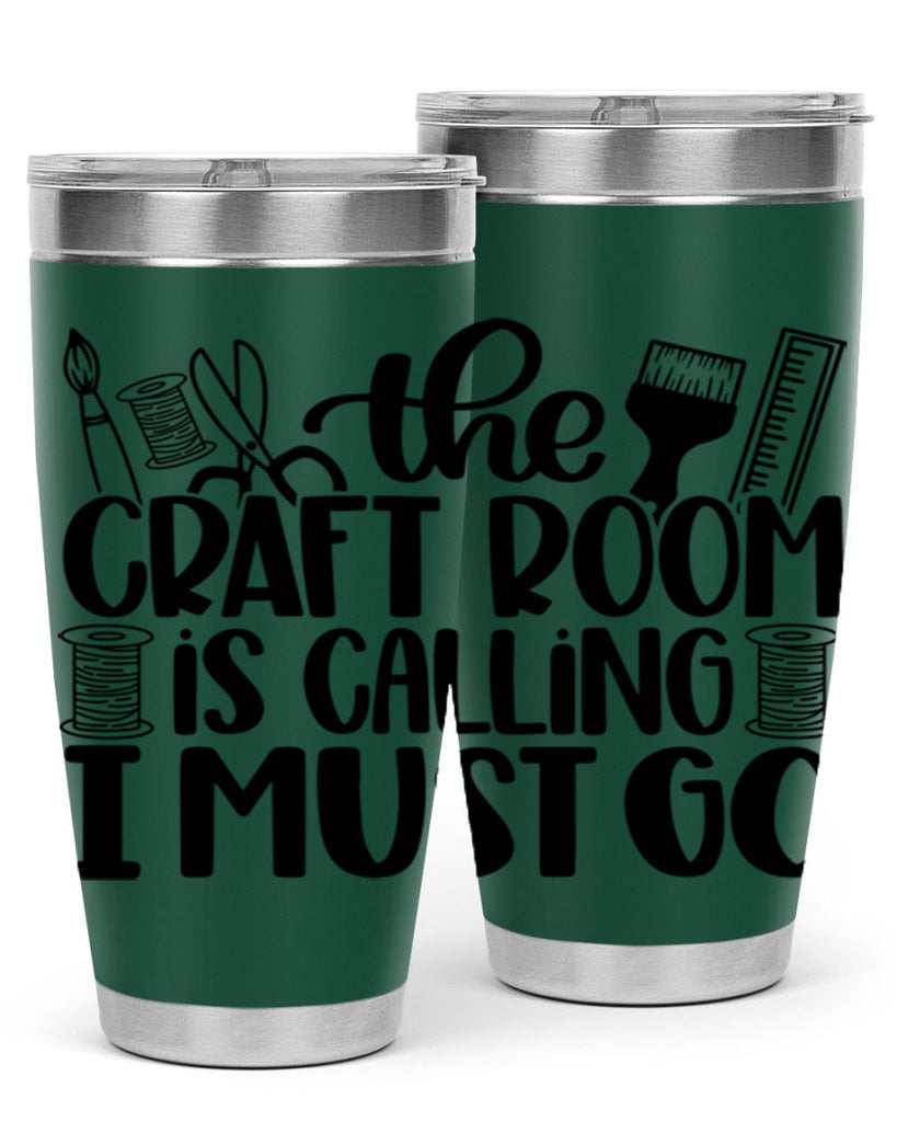 The Craft Room Is Calling 6#- crafting- Tumbler