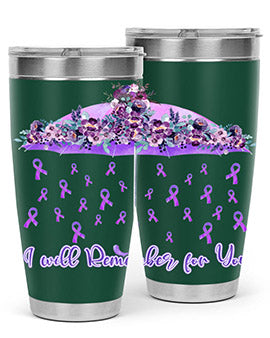 Umbrella Remember AlzheimerS Awareness 218#- alzheimers- Cotton Tank