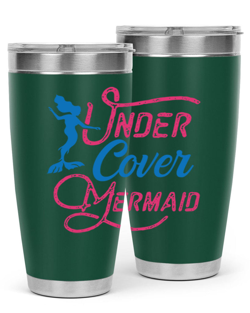 Under Cover Mermaid 640#- mermaid- Tumbler