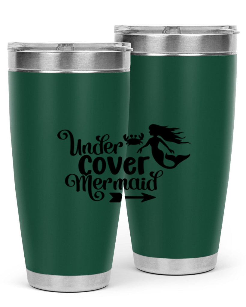 Under Cover Mermaid 641#- mermaid- Tumbler