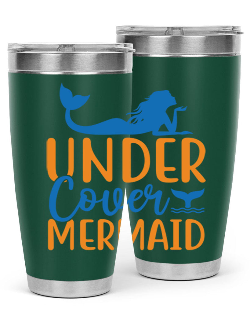 Under Cover Mermaid 644#- mermaid- Tumbler