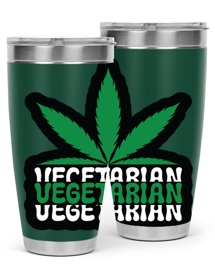 Vegetarian 271#- marijuana- Tumbler