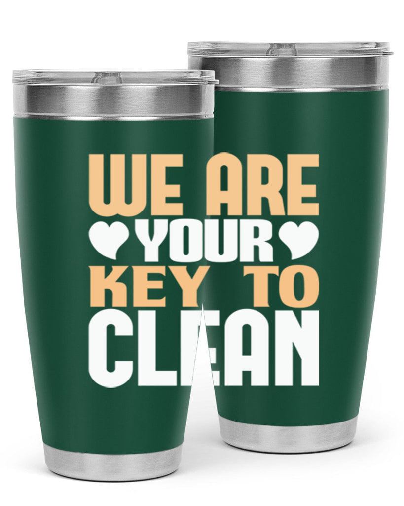 We are your key to clean Style 12#- cleaner- tumbler