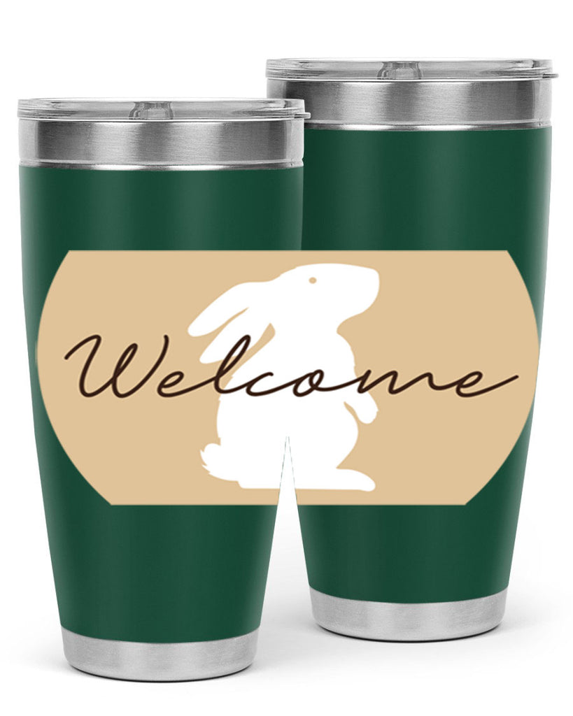 Welcome Bunny569#- spring- Tumbler