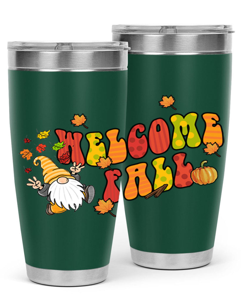 WelcomeFallGnome 637#- fall- Tumbler