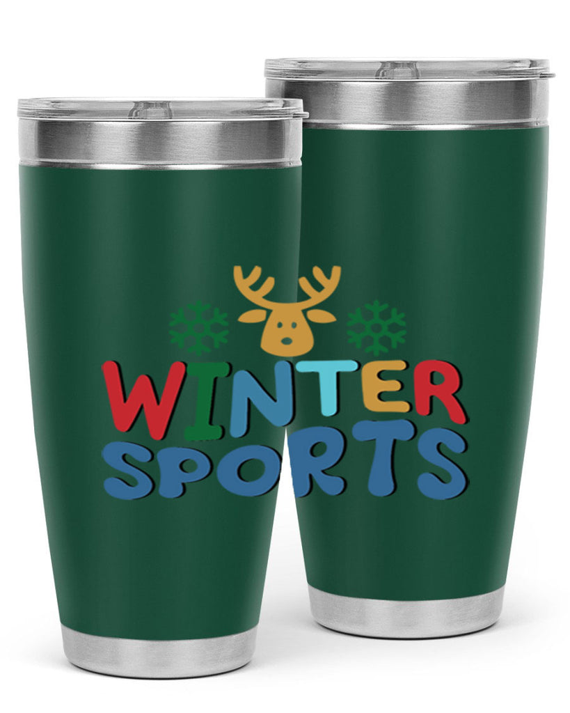 Winter Sports 565#- winter- Tumbler