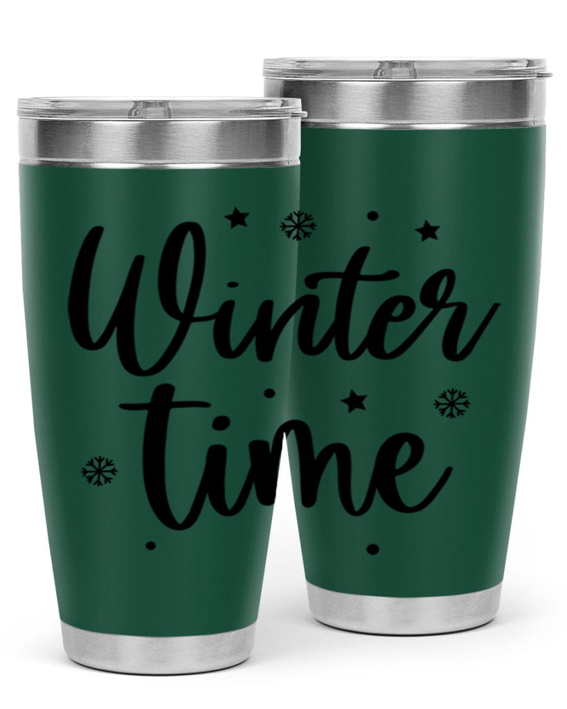 Winter Time 525#- winter- Tumbler