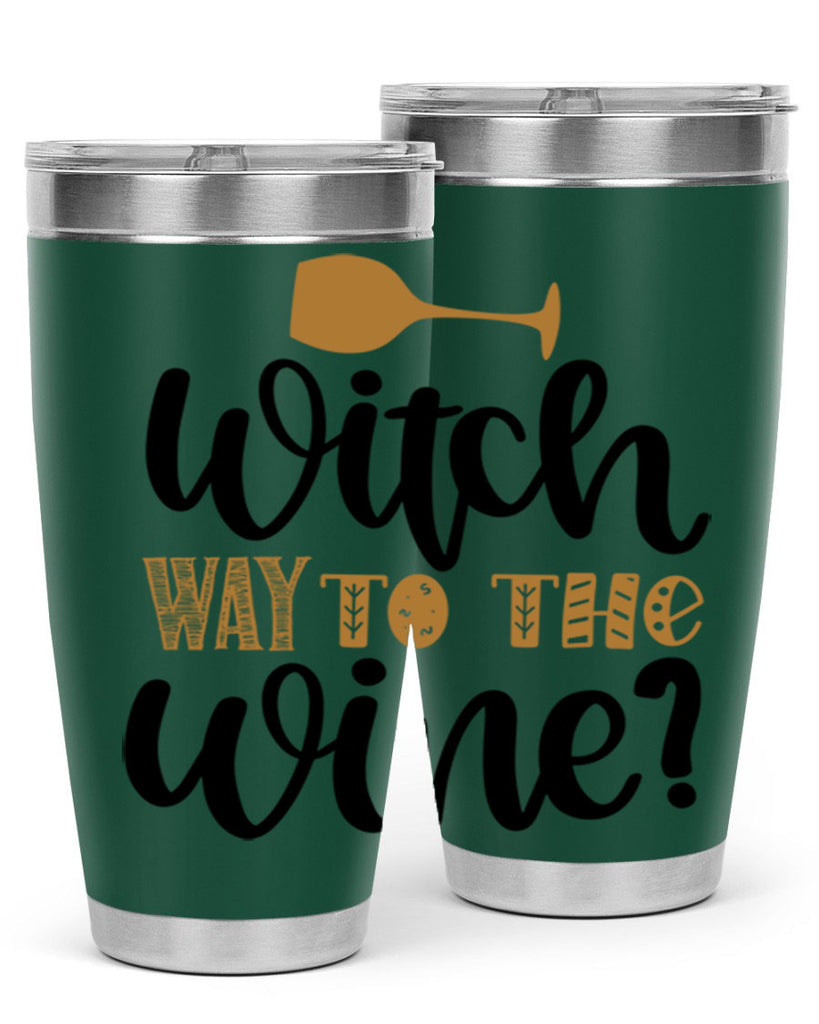 Witch Way to the Wine 651#- fall- Tumbler