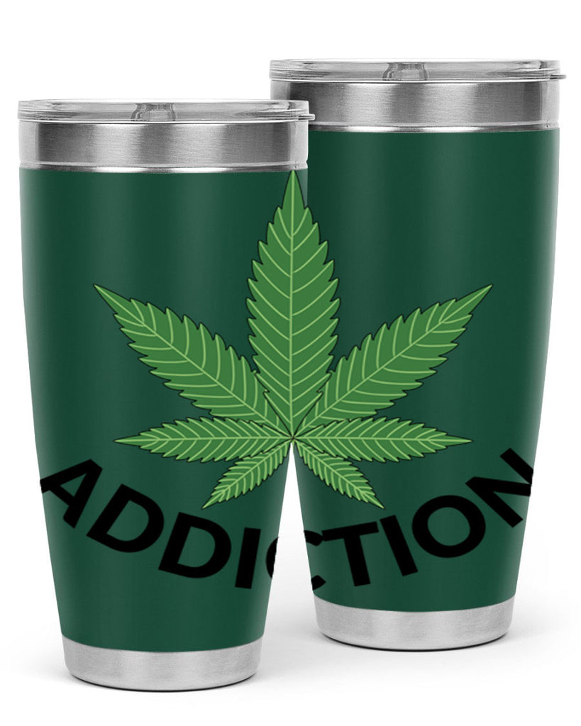 addiction cannabis 8#- marijuana- Tumbler