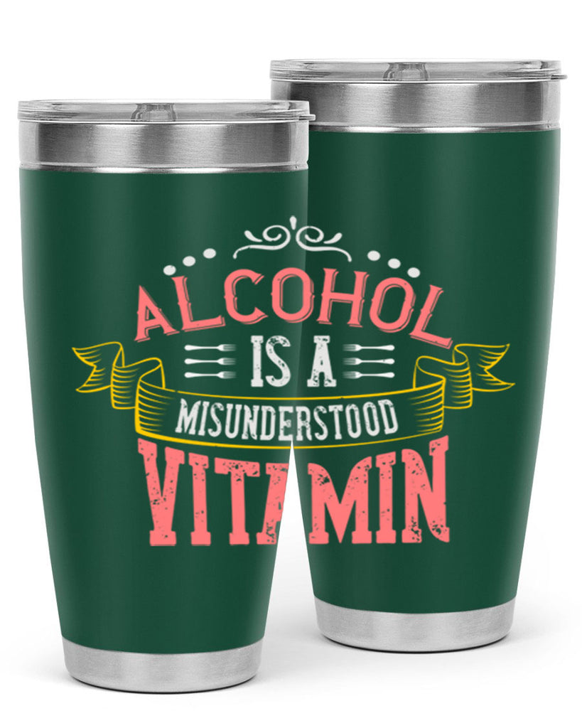 alcohol is a misunderstood vitamin 50#- cooking- Tumbler