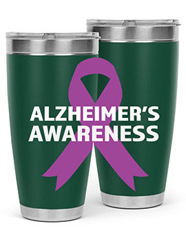 alzheimers awareness style 78#- alzheimers- Tumbler