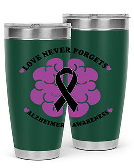 alzheimers awareness style 95#- alzheimers- Tumbler