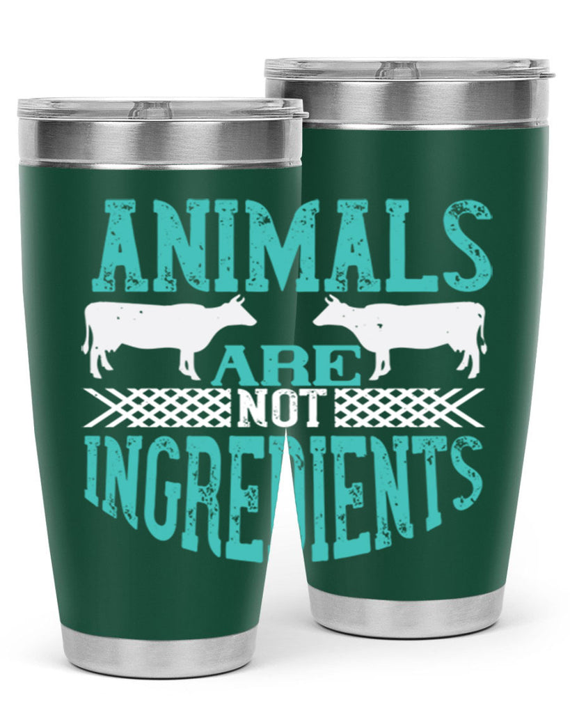 animals are not ingredients 103#- vegan- Tumbler