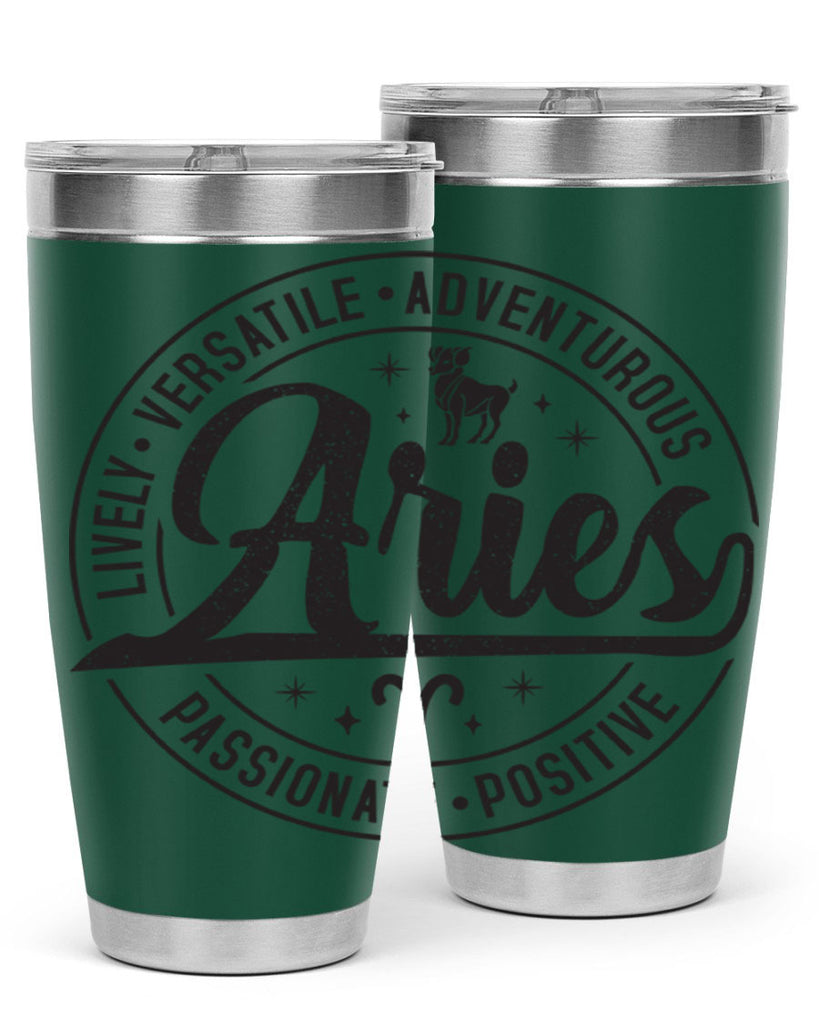 aries 102#- zodiac- Tumbler