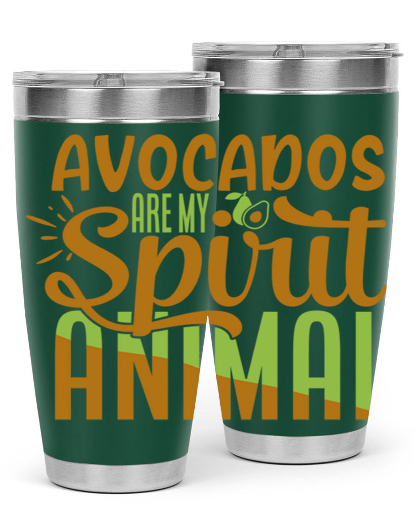 avocados are my spirit animal 9#- avocado- Tumbler