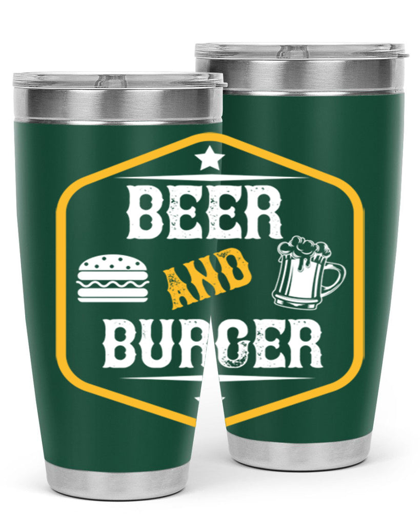 beer and burger 111#- beer- Tumbler