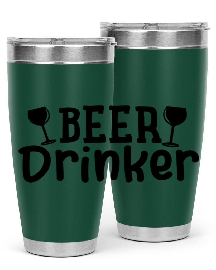 beer drinker 133#- beer- Tumbler