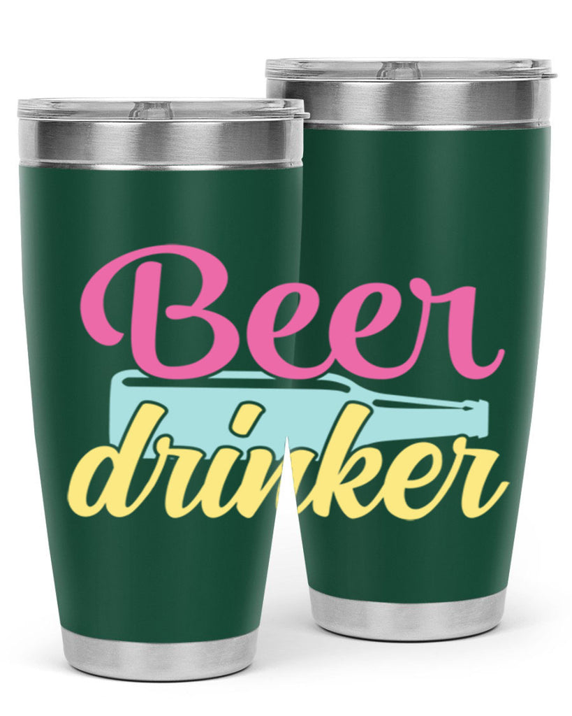 beer drinker 134#- beer- Tumbler