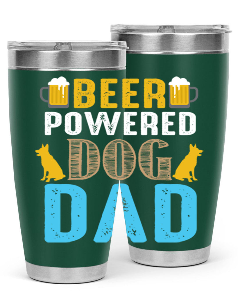 beer power dog dad 145#- beer- Tumbler