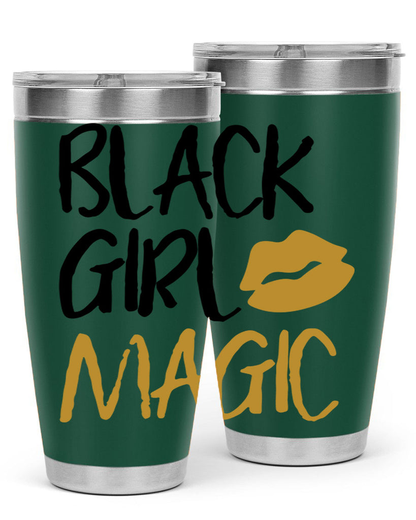 black girl magic lips cocoandbanana 245#- black words phrases- Cotton Tank