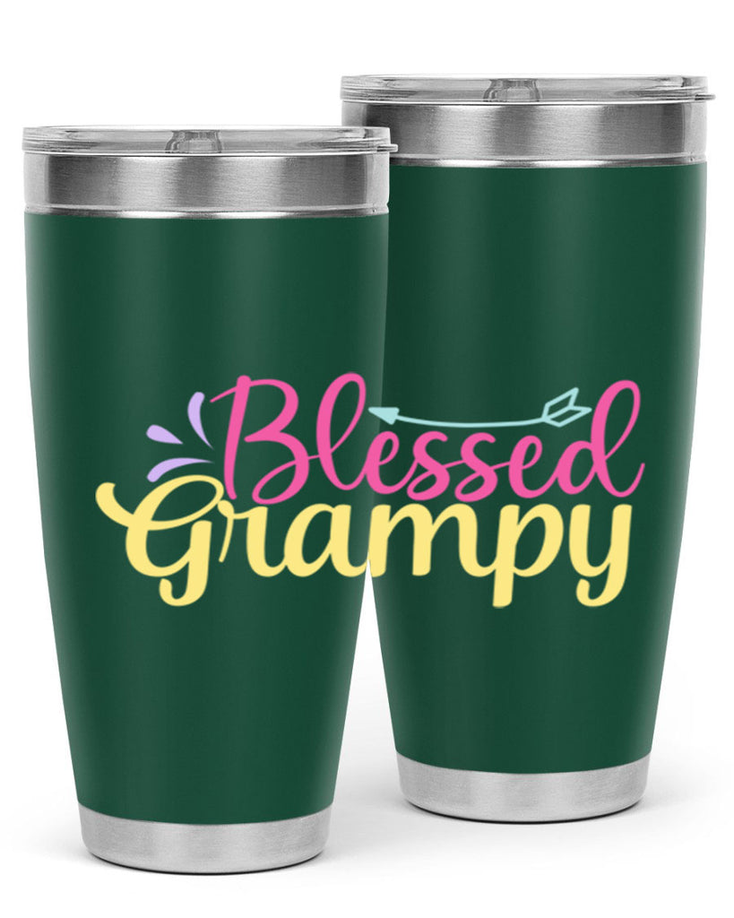 blessed grampy 78#- grandpa - papa- Tumbler