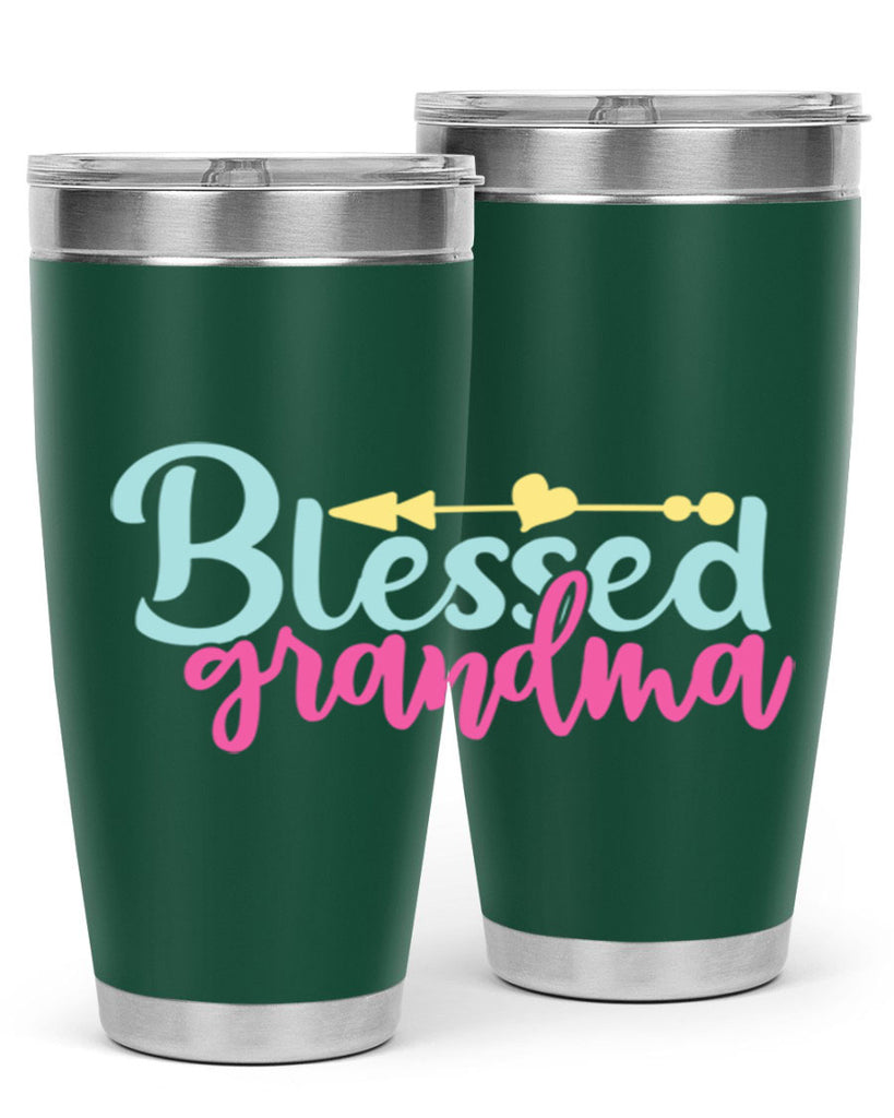 blessed grandma 63#- grandma - nana- Tumbler