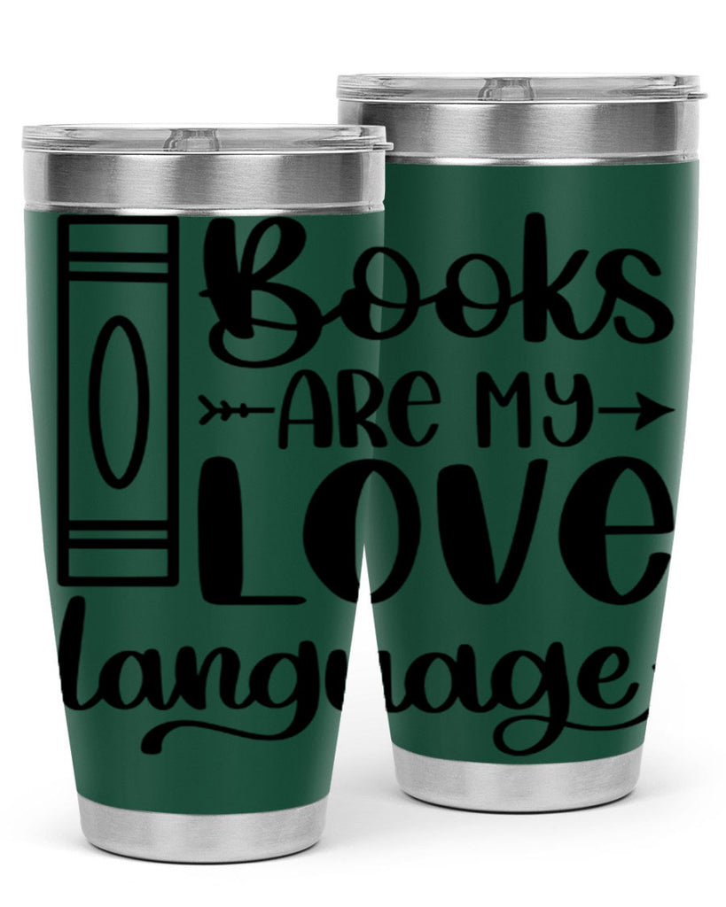 books are my love language 46#- reading- Tumbler