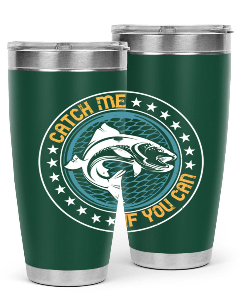 catch me if you can 234#- fishing- Tumbler