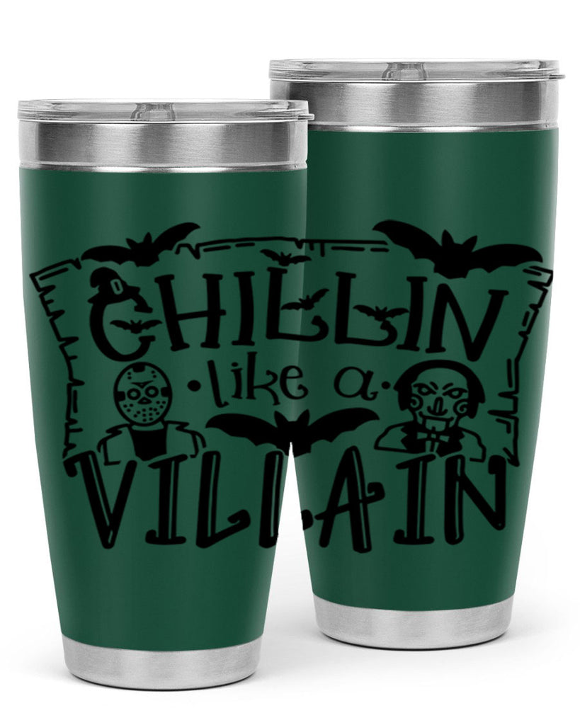 chillin like a villain 82#- halloween- Tumbler