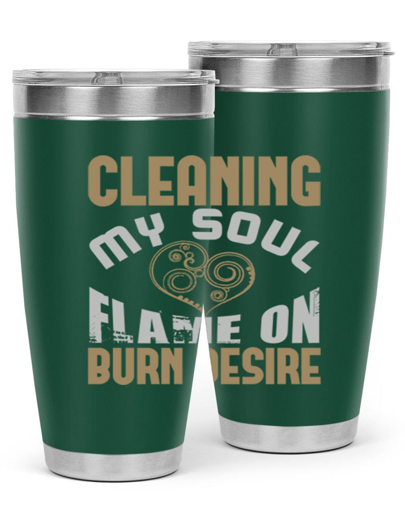 cleaning my sould flame on burn desire Style 43#- cleaner- tumbler