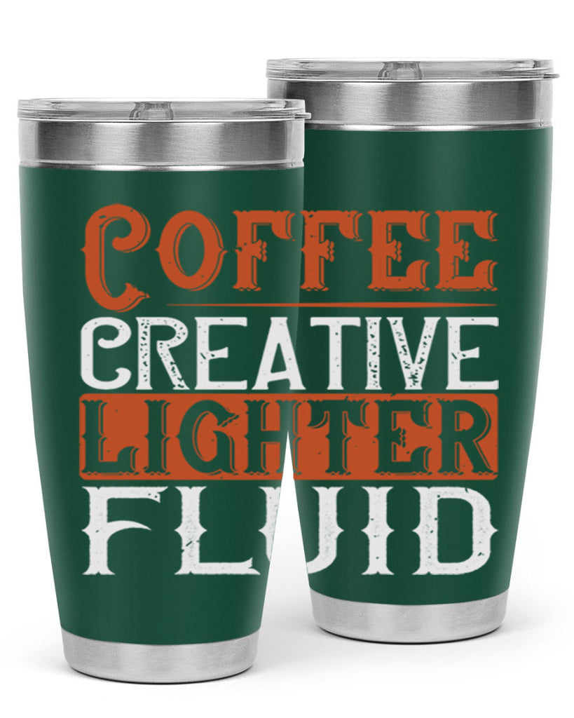 coffee creative lighter fluid 273#- coffee- Tumbler