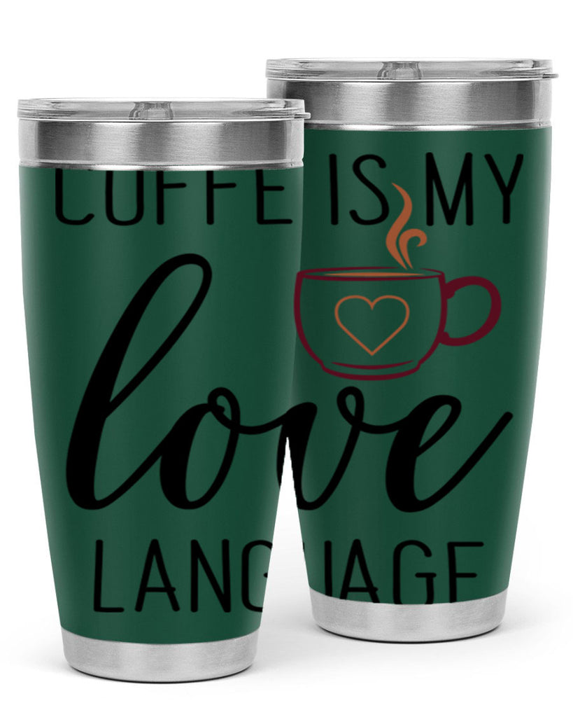 coffee language 245#- coffee- Tumbler