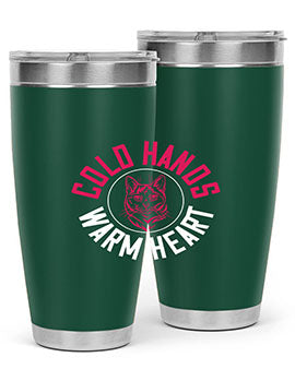 cold hands warm heart Style 42#- cat- Tumbler